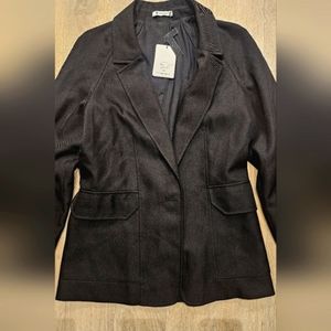 T by ALEXANDER WANG, BNWT black blazer size 4 women's.